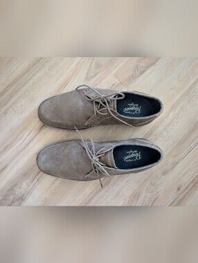 Men's Penguin suede Leather Oxford loafer shoes size 9